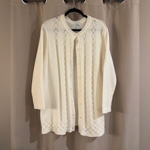 Only Necessities Ivory Knit Sweater
